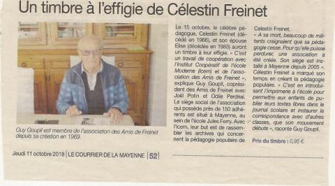 article-sur-la-sortie-du-timbre-journal-le-courrier-de-la-mayenne